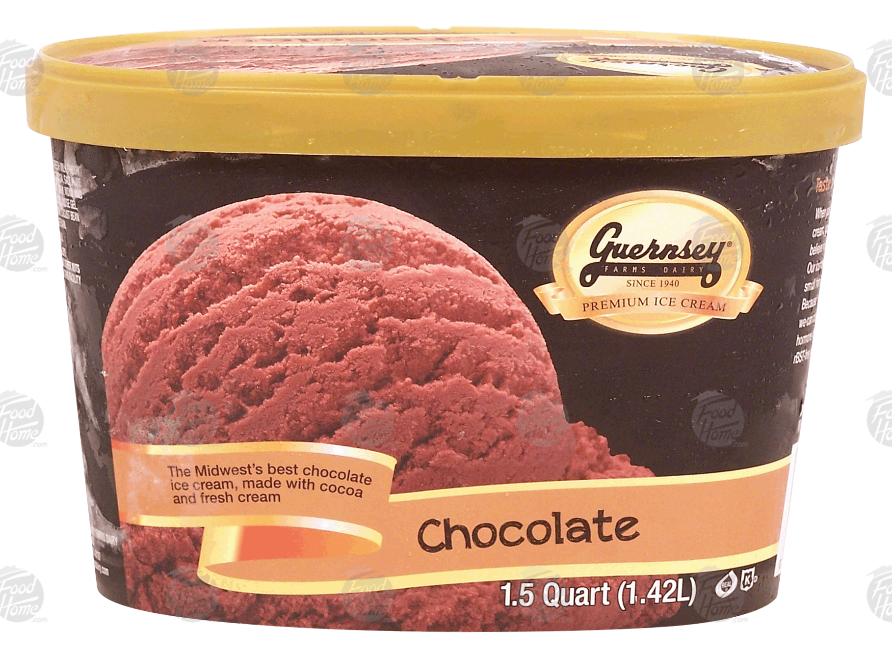 Guernsey  chocolate ice cream Full-Size Picture